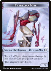 Phyrexian Mite (011) // Phyrexian Horror (007) Double-Sided Token [Phyrexia: All Will Be One Tokens] | Good Games North