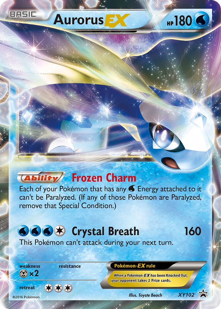 Aurorus EX (XY102) [XY: Black Star Promos] | Good Games North