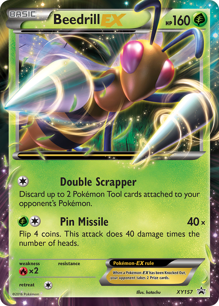 Beedrill EX (XY157) [XY: Black Star Promos] | Good Games North