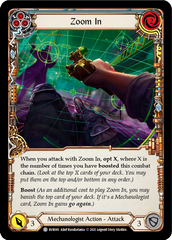Zoom In (Blue) [EVR081] (Everfest)  1st Edition Rainbow Foil | Good Games North