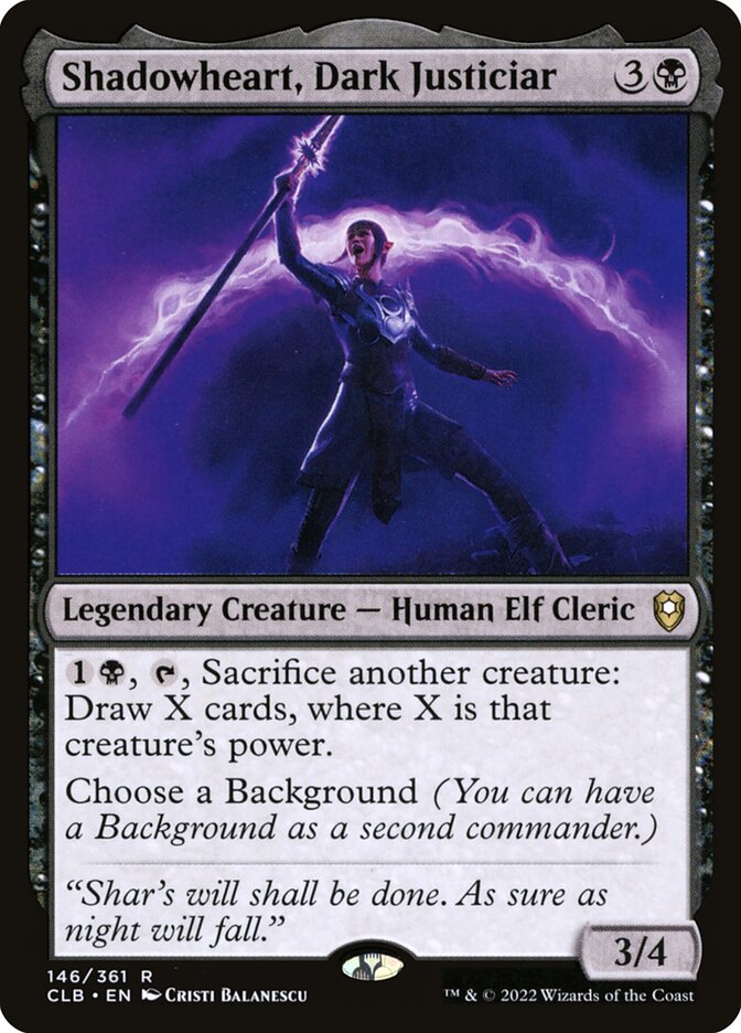Shadowheart, Dark Justiciar (Commander Legends: Battle for Baldur's Gate)  | Good Games North