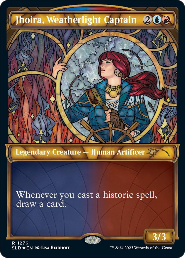 Jhoira, Weatherlight Captain (Halo Foil) [Secret Lair Drop Series] | Good Games North