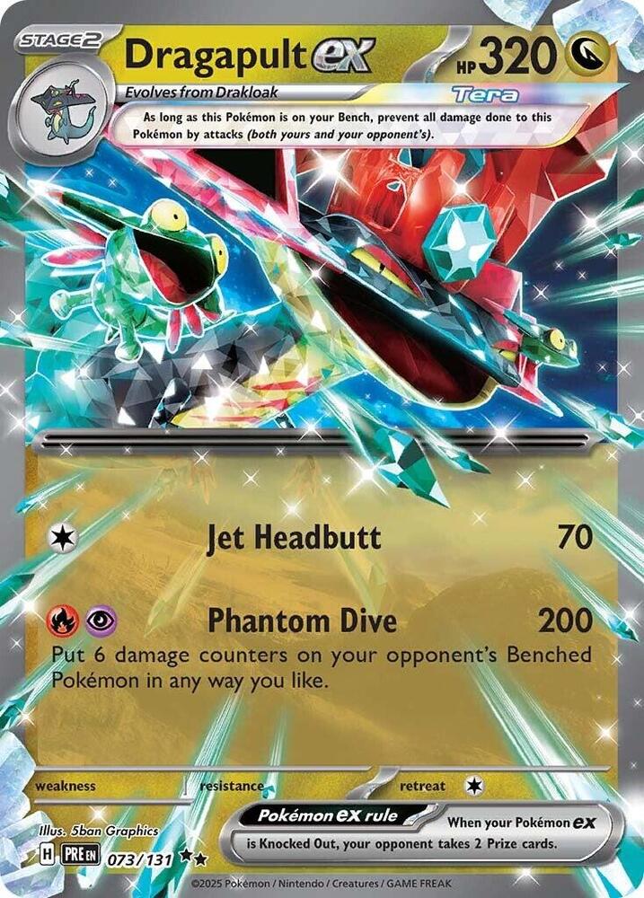 Dragapult ex (073/131) [Scarlet & Violet: Prismatic Evolutions] | Good Games North