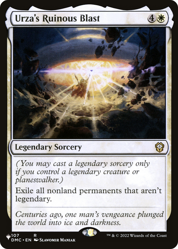 Urza's Ruinous Blast [Secret Lair: From Cute to Brute] | Good Games North