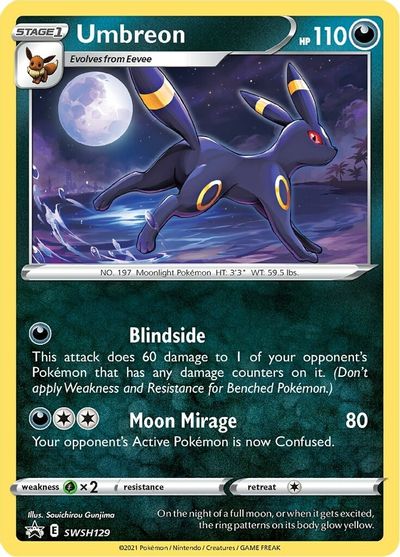 Umbreon (SWSH129) [Sword & Shield: Black Star Promos] | Good Games North
