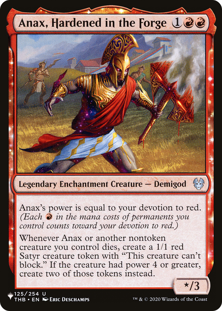 Anax, Hardened in the Forge [The List] | Good Games North