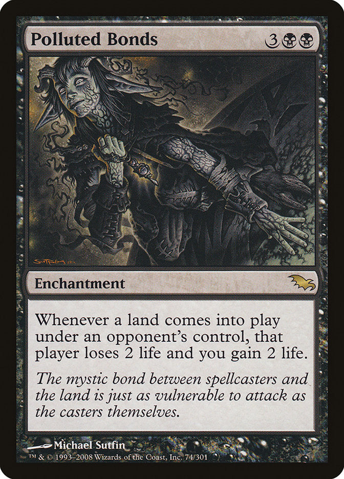 Polluted Bonds 74/301 (Shadowmoor)  | Good Games North