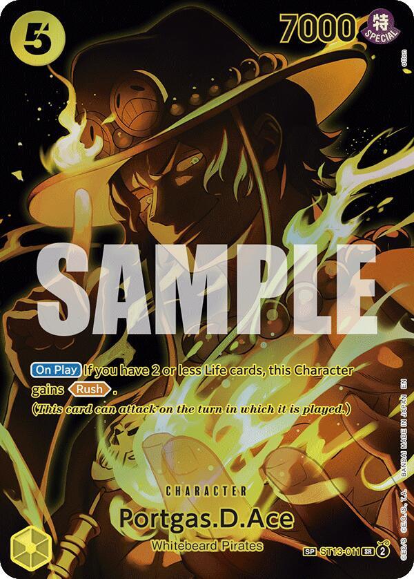 Portgas.D.Ace ST13-011 (Legacy of the Master)  - Special Rare | Good Games North