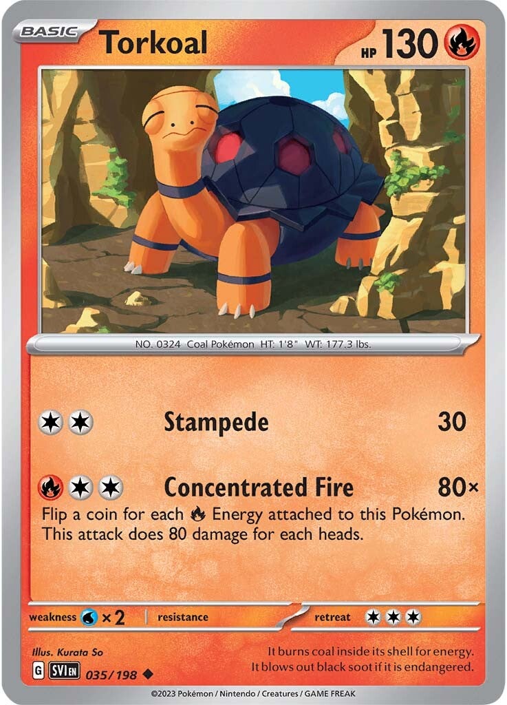 Torkoal (035/198) [Scarlet & Violet: Base Set] | Good Games North