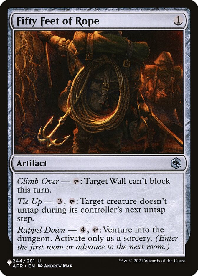 Fifty Feet of Rope [The List] | Good Games North