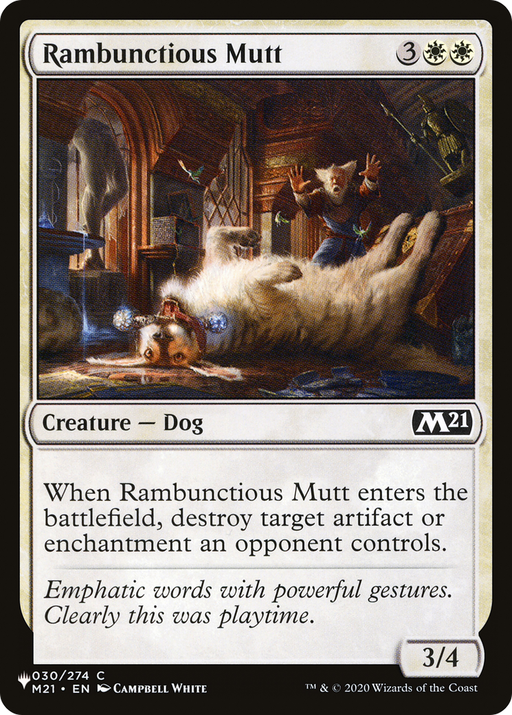 Rambunctious Mutt [The List] | Good Games North
