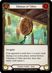 Talisman of Tithes [EVR192] (Everfest)  1st Edition Normal | Good Games North