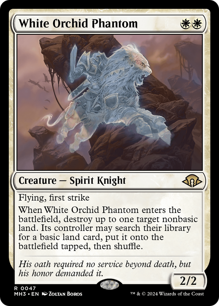 White Orchid Phantom [Modern Horizons 3] | Good Games North