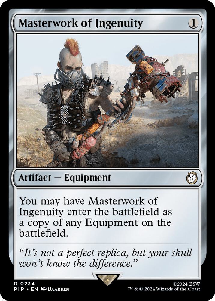 Masterwork of Ingenuity 234/326 (Universes Beyond: Fallout)  - Foil | Good Games North