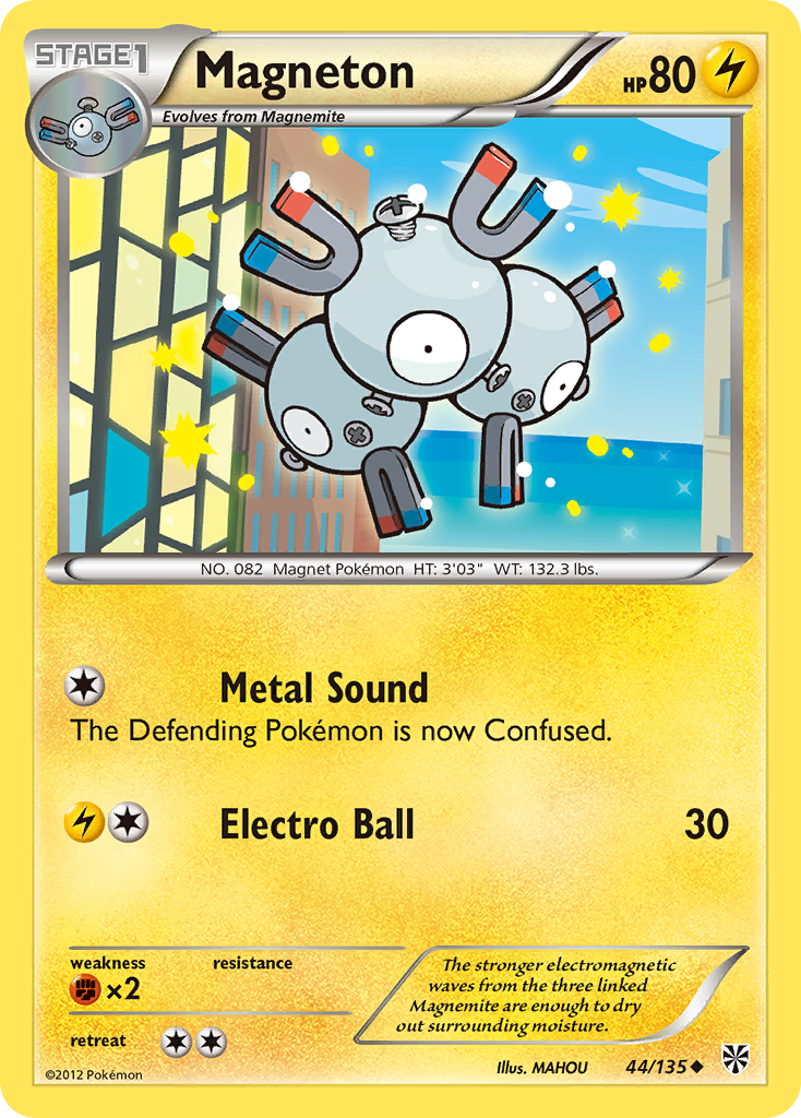 Magneton (44/135) [Black & White: Plasma Storm] | Good Games North