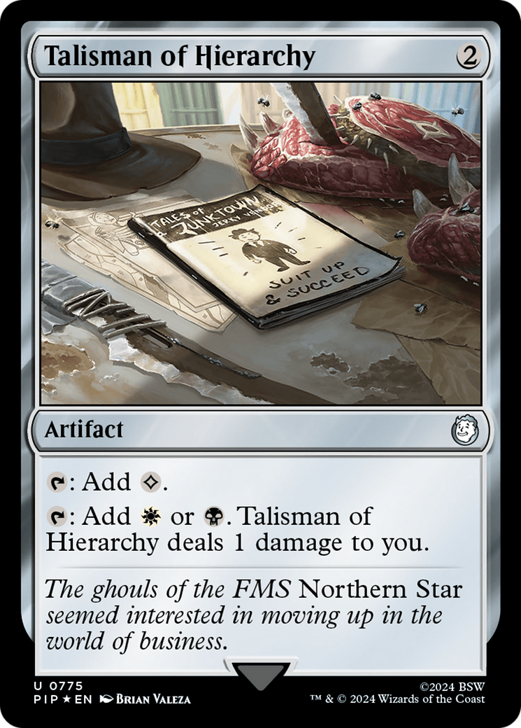 Talisman of Hierarchy (Surge Foil) [Fallout] | Good Games North