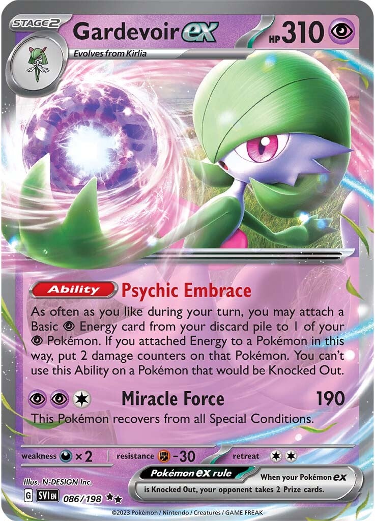 Gardevoir ex (086/198) [Scarlet & Violet: Base Set] | Good Games North