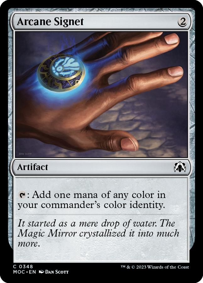 Arcane Signet [March of the Machine Commander] | Good Games North