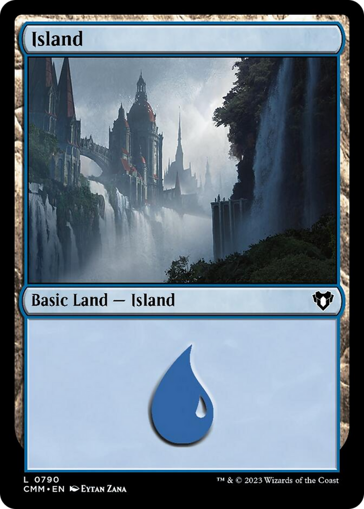 Island (790) [Commander Masters] | Good Games North