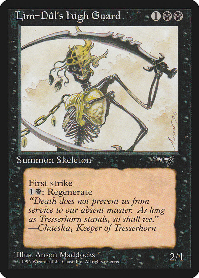 Lim-Dul's High Guard (Holding Sword) [Alliances] | Good Games North