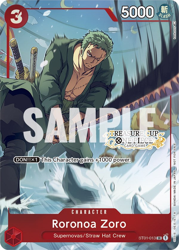 Roronoa Zoro (Treasure Cup) [One Piece Promotion Cards] | Good Games North
