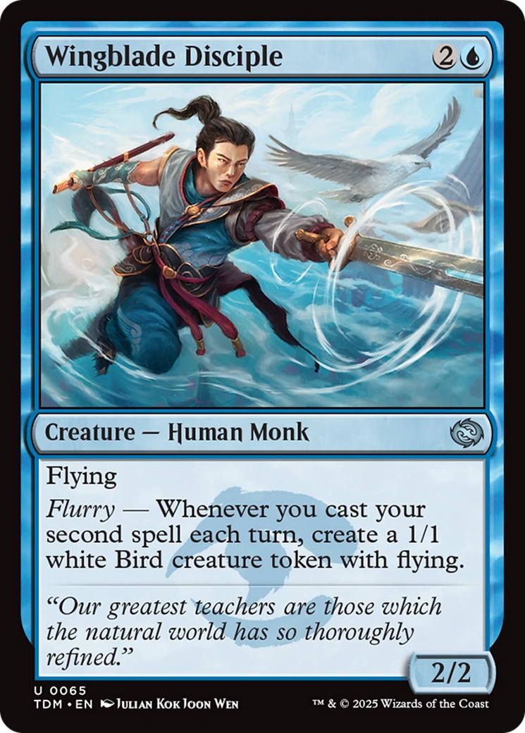 Wingblade Disciple [Tarkir: Dragonstorm] | Good Games North