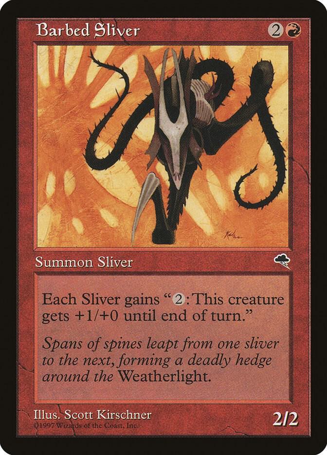 Barbed Sliver 163/350 (Tempest)  | Good Games North