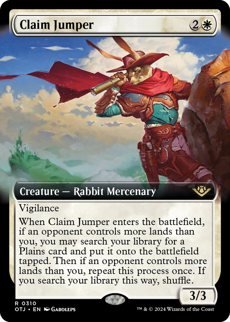 Claim Jumper (Extended Art) [Outlaws of Thunder Junction] | Good Games North