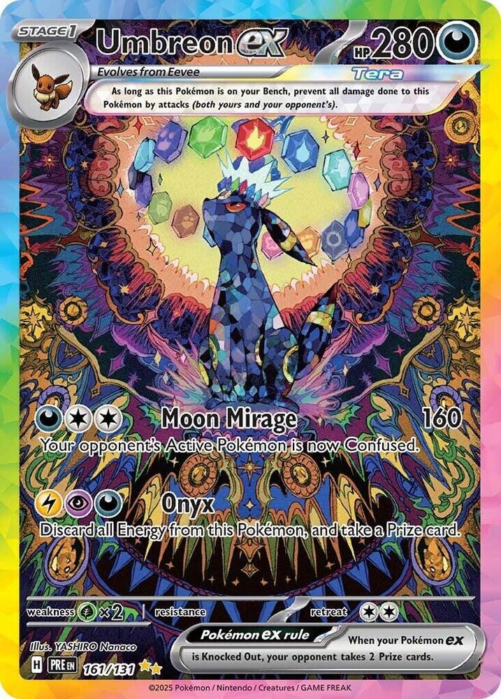 Umbreon ex (161/131) [Scarlet & Violet: Prismatic Evolutions] | Good Games North