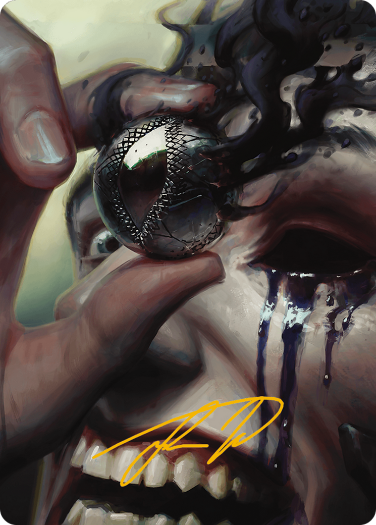 Jet Medallion Art Card (Gold-Stamped Signature) [Modern Horizons 3 Art Series] | Good Games North