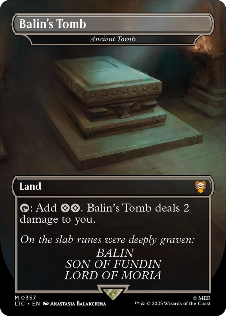 Balin's Tomb - Ancient Tomb [The Lord of the Rings: Tales of Middle-Earth Commander] | Good Games North