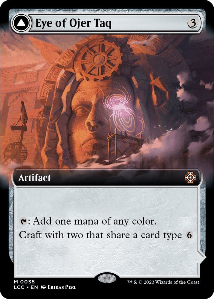 Eye of Ojer Taq // Apex Observatory 35/370 (Commander: The Lost Caverns of Ixalan)  - Extended Art Foil | Good Games North