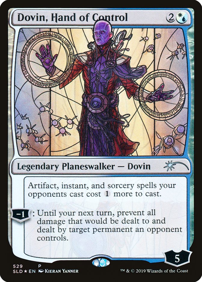 Dovin, Hand of Control (Stained Glass) [Secret Lair Drop Promos] | Good Games North