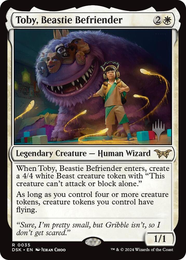 Toby, Beastie Befriender 35 (Promo Pack: Duskmourn: House of Horror)  | Good Games North