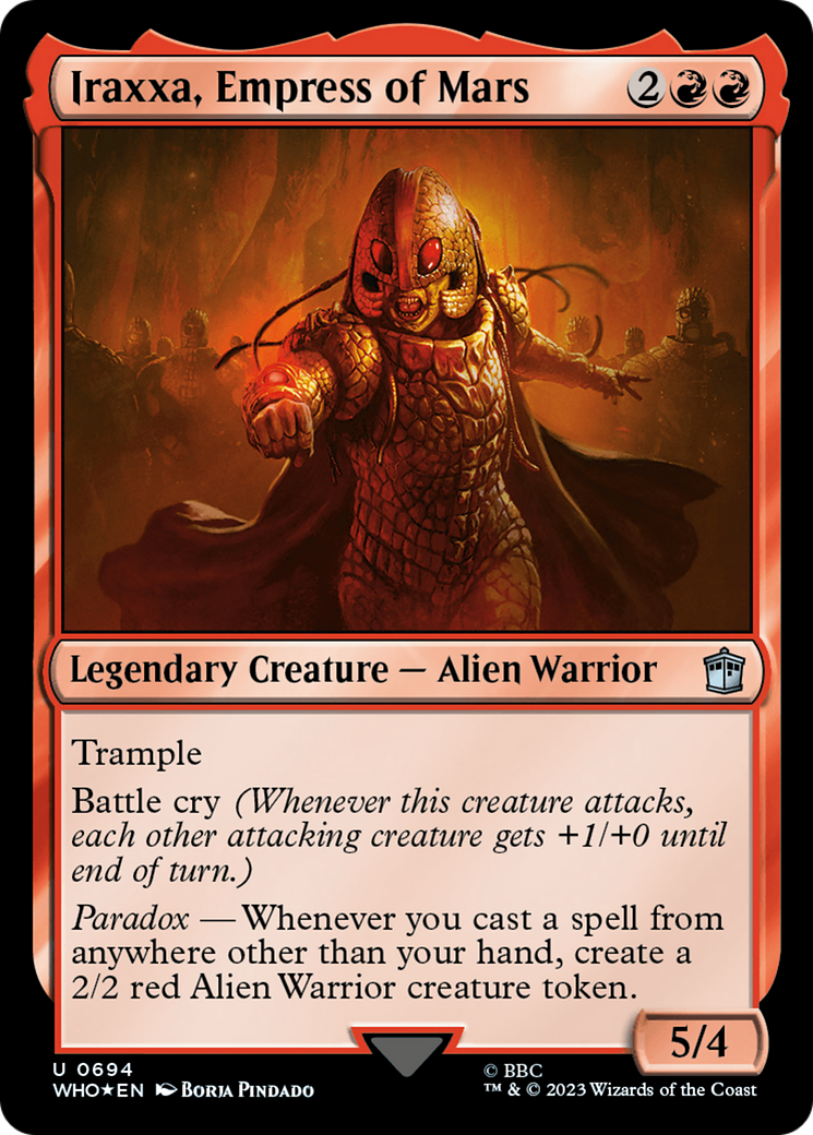 Iraxxa, Empress of Mars (Surge Foil) [Doctor Who] | Good Games North