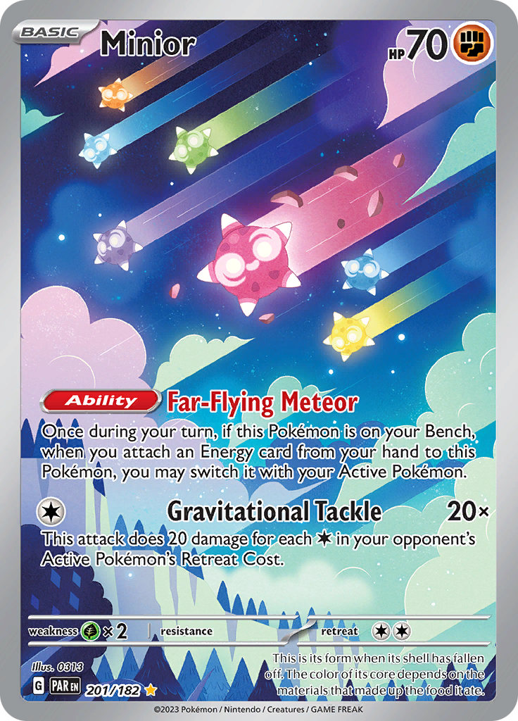 Minior (201/182) [Scarlet & Violet: Paradox Rift] | Good Games North