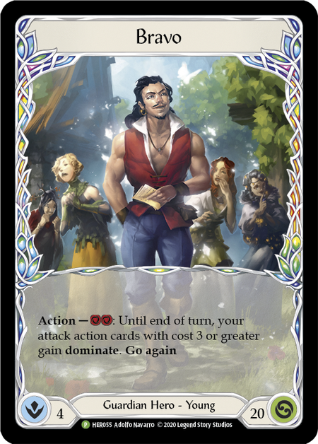 Bravo [HER055] (Promo)  Cold Foil | Good Games North