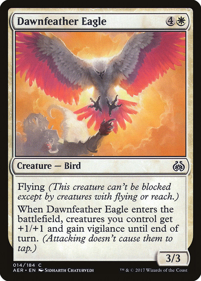 Dawnfeather Eagle (Intro Pack) [Aether Revolt Promos] | Good Games North