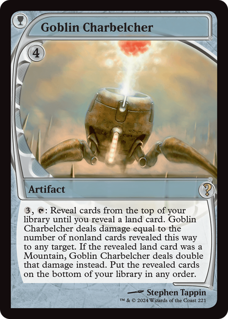 Goblin Charbelcher (Future Sight) [Mystery Booster 2] | Good Games North