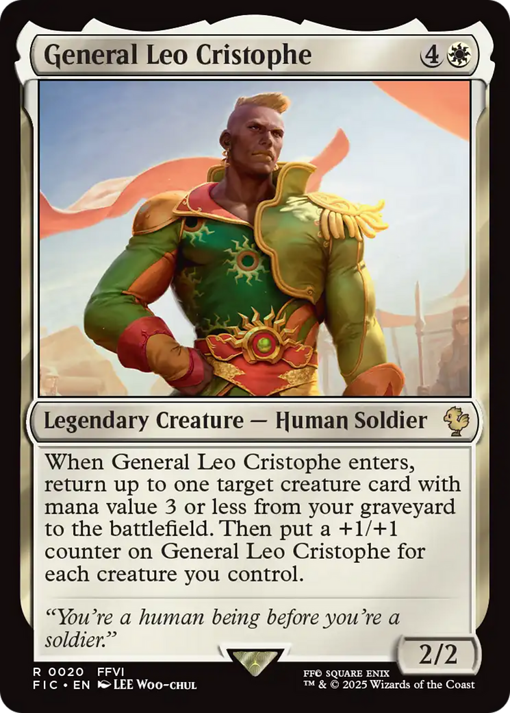 General Leo Cristophe [FINAL FANTASY Commander] | Good Games North