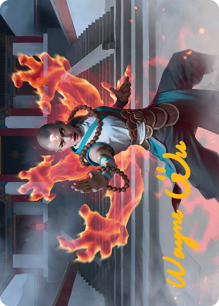 Flamehold Grappler Art Card (24/54) [Tarkir: Dragonstorm Art Series] | Good Games North