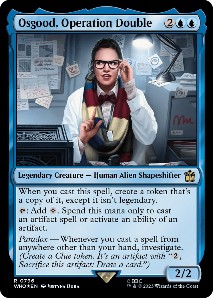Osgood, Operation Double (Surge Foil) [Doctor Who] | Good Games North