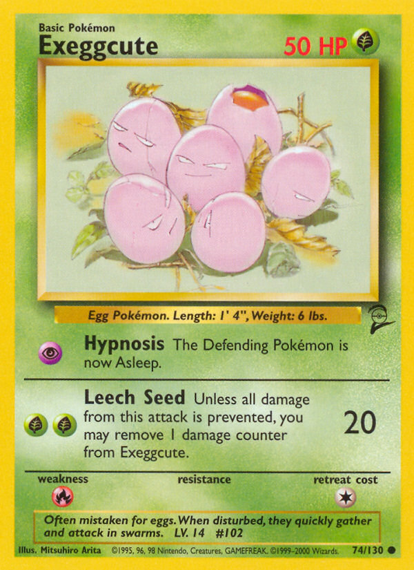 Exeggcute (74/130) [Base Set 2] | Good Games North