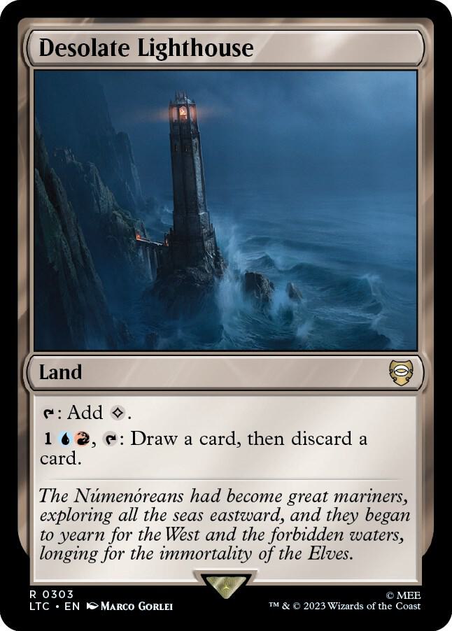 Desolate Lighthouse 303 (Commander: The Lord of the Rings: Tales of Middle-earth)  | Good Games North
