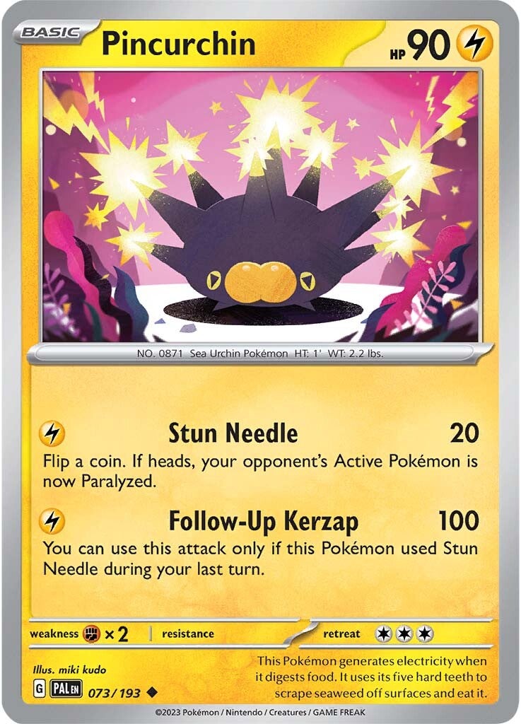 Pincurchin (073/193) [Scarlet & Violet: Paldea Evolved] | Good Games North