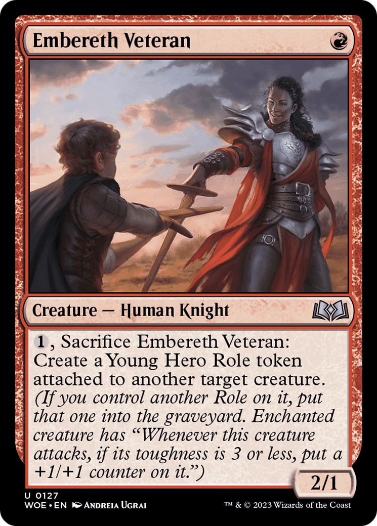 Embereth Veteran [Wilds of Eldraine] | Good Games North