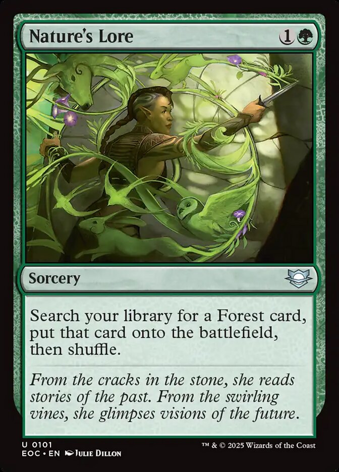 Nature's Lore (Commander: Edge of Eternities)  | Good Games North