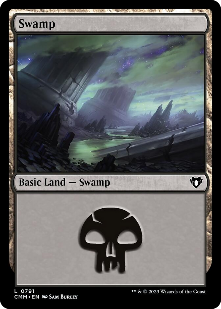 Swamp (791) [Commander Masters] | Good Games North