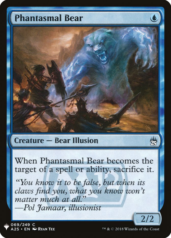 Phantasmal Bear [Mystery Booster] | Good Games North