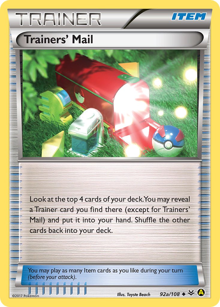Trainers' Mail (92a/108) [Alternate Art Promos] | Good Games North